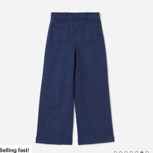 Everlane wide leg crop patch pocket pant 12